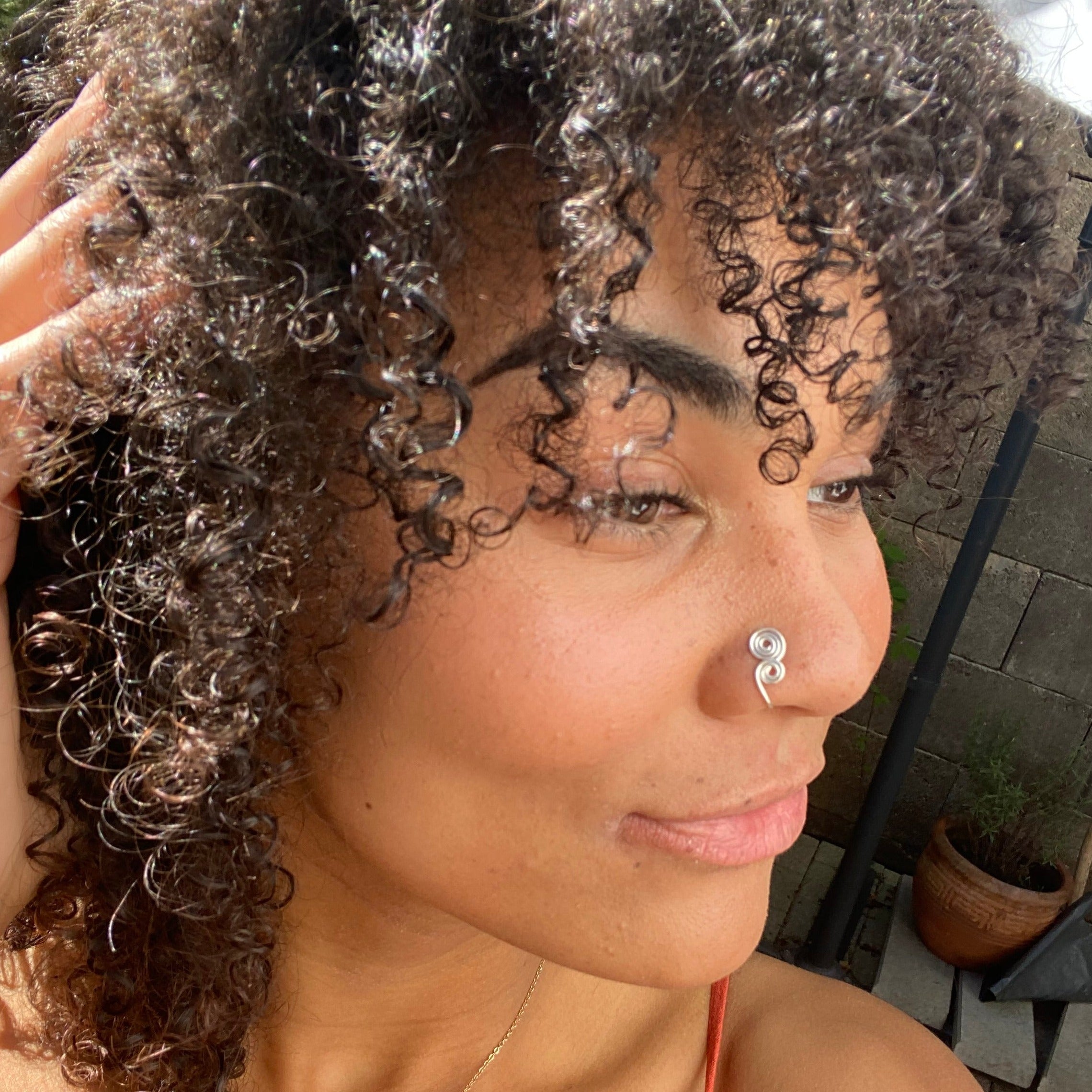 "Whirly" Nose Cuff