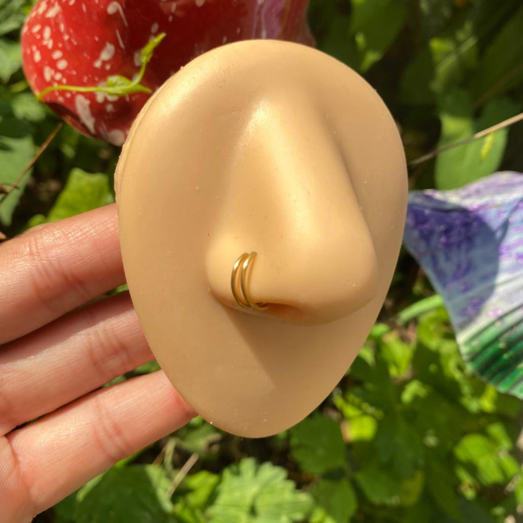 Double Nose Ring