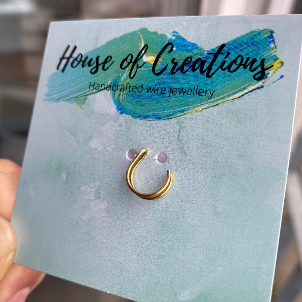 Double Nose Ring