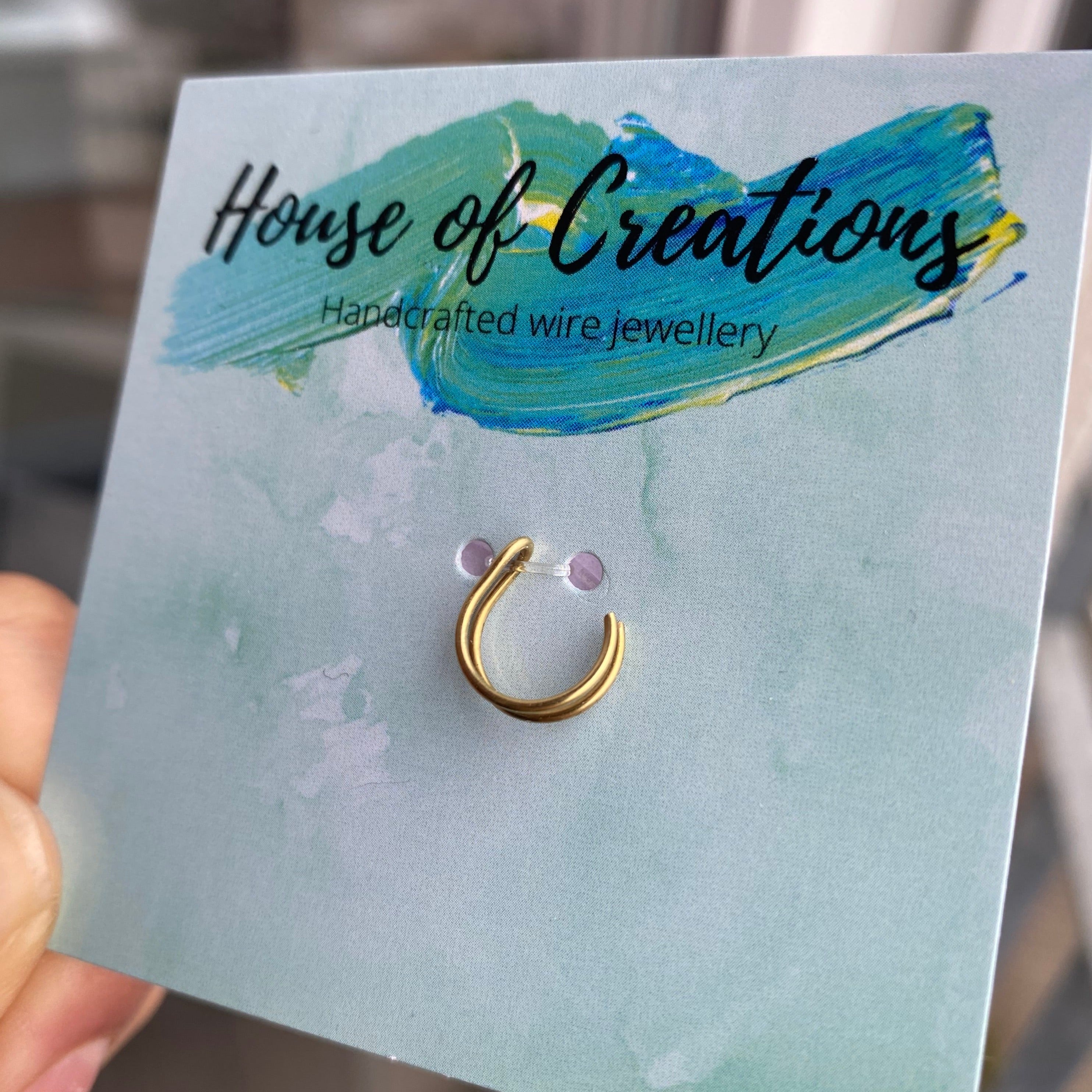 Double Nose Ring