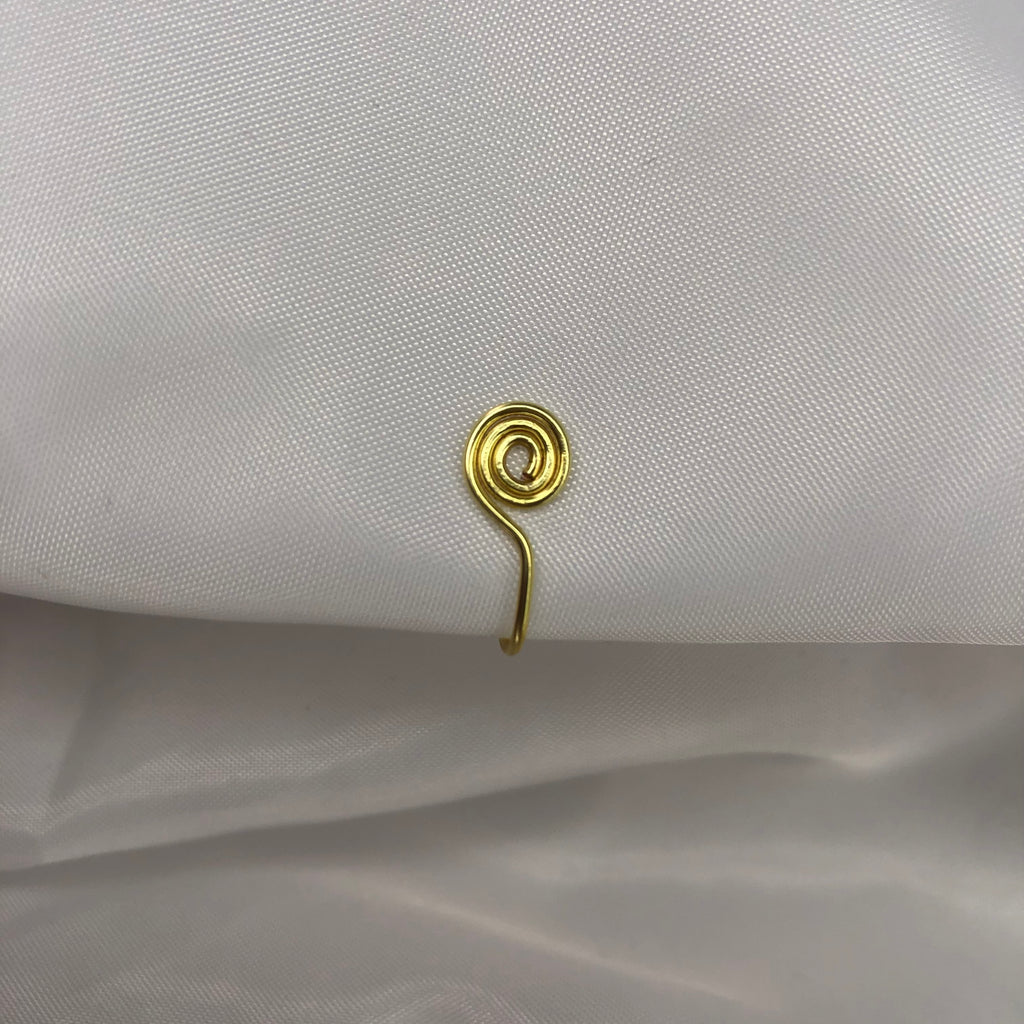 "Single Swirl no.2" Nose Cuff