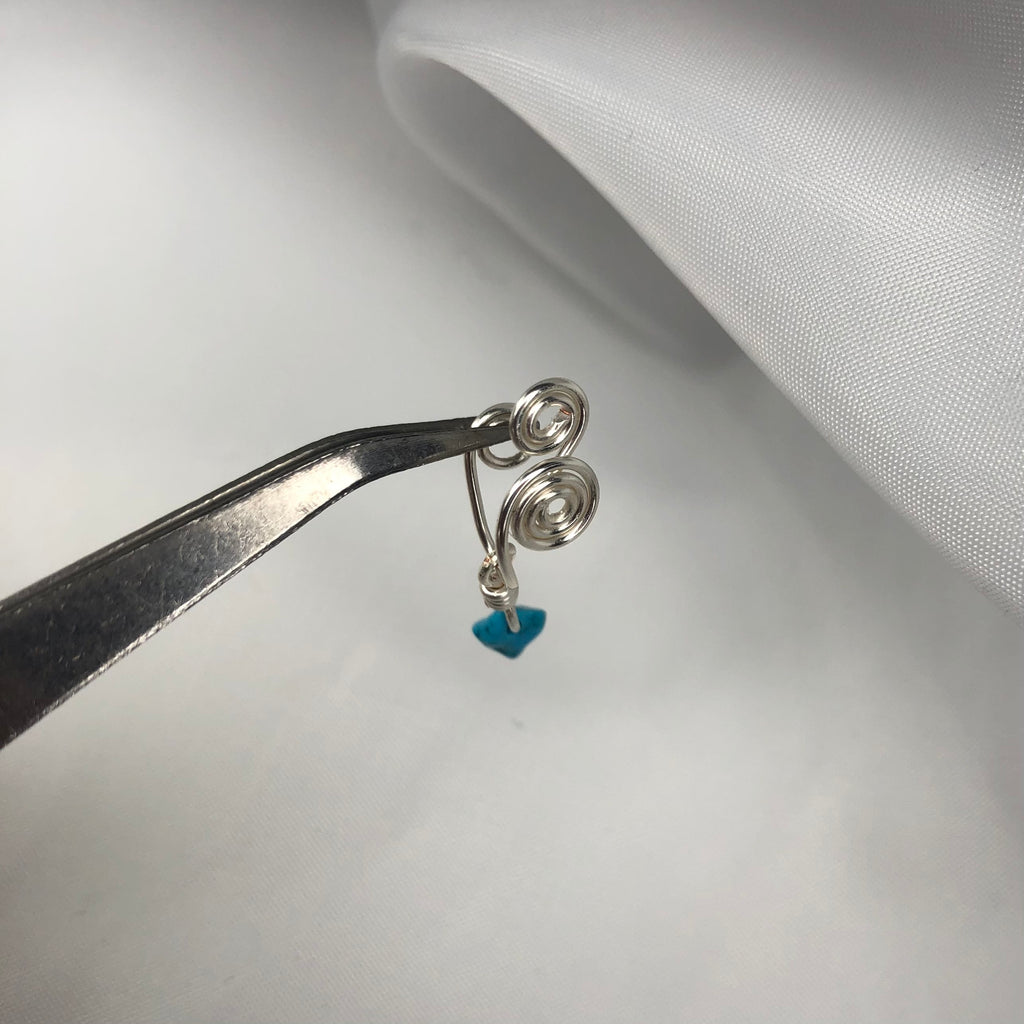 "Fallin‘ " Dangling Nose Cuff