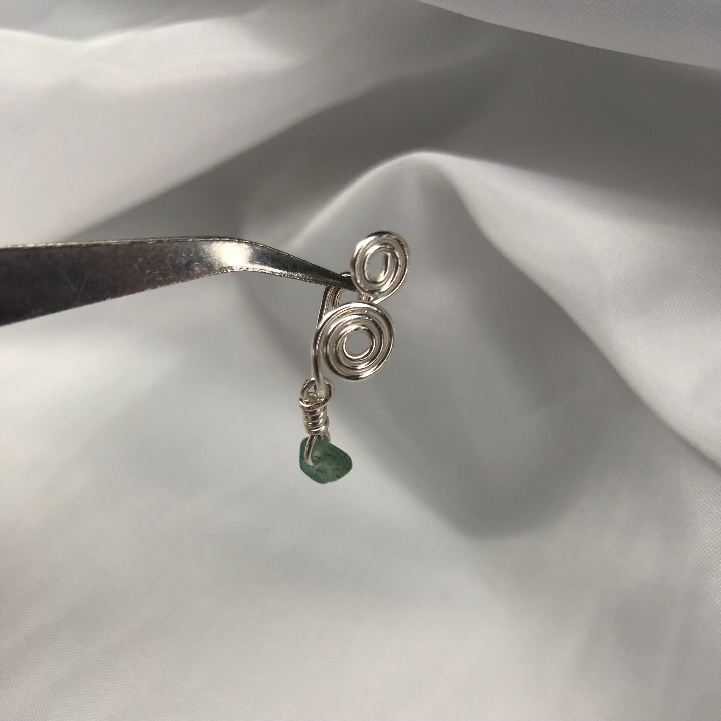 "Fallin‘ " Dangling Nose Cuff