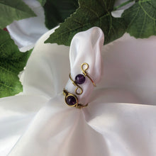 Lade das Bild in den Galerie-Viewer, Amethyst Infinity Ring Bundle
