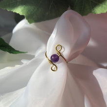 Lade das Bild in den Galerie-Viewer, Amethyst Infinity Ring Bundle
