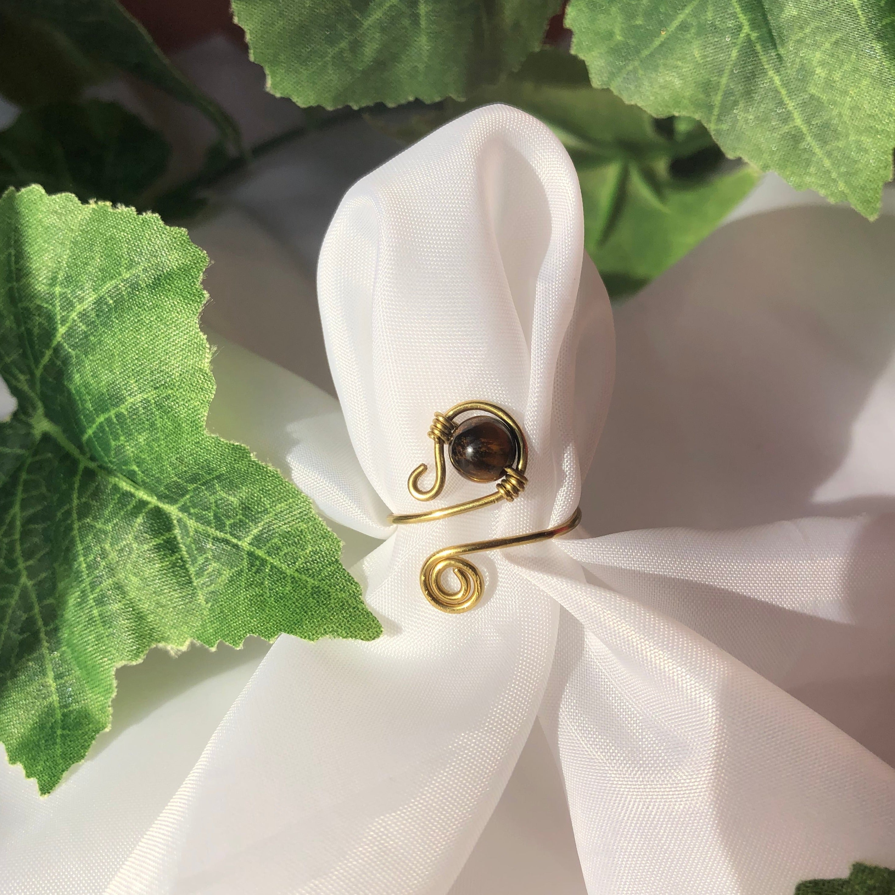 "Symphony" Crystal Wire Ring
