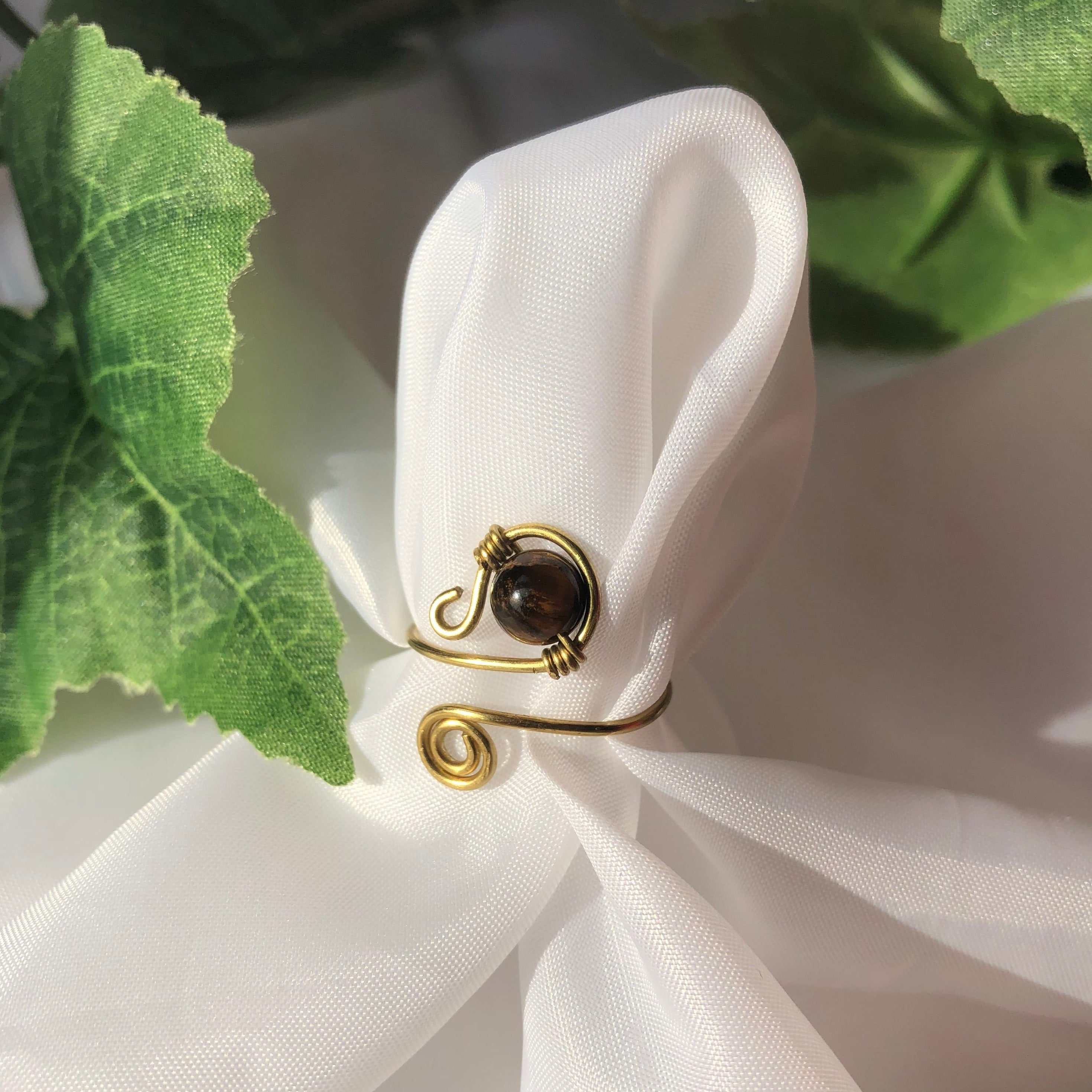 "Symphony" Crystal Wire Ring