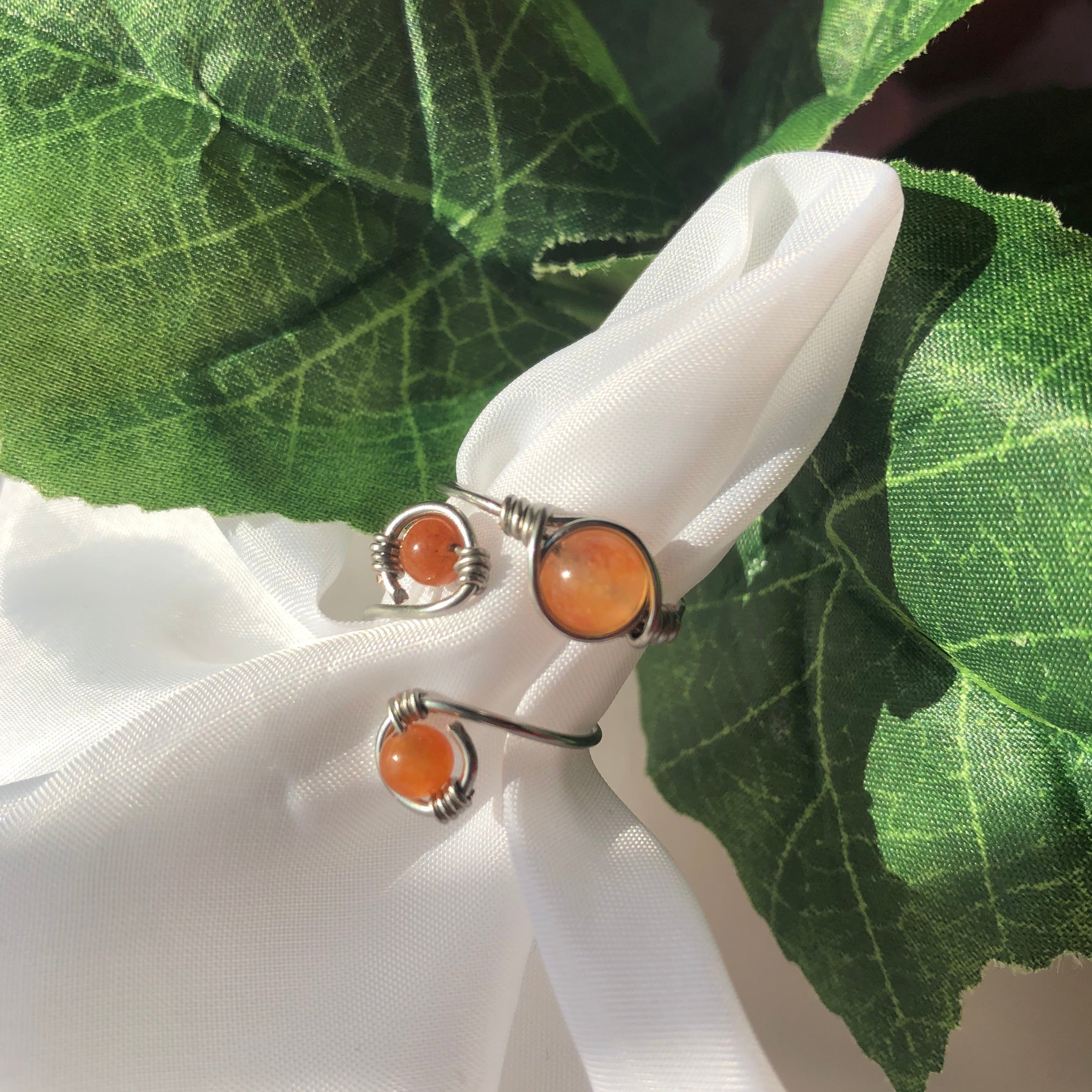 „Sunset“ Crystal Ring Bundle