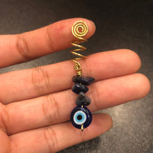 Lade das Bild in den Galerie-Viewer, Nazar Amulet Crystal Hair Twist
