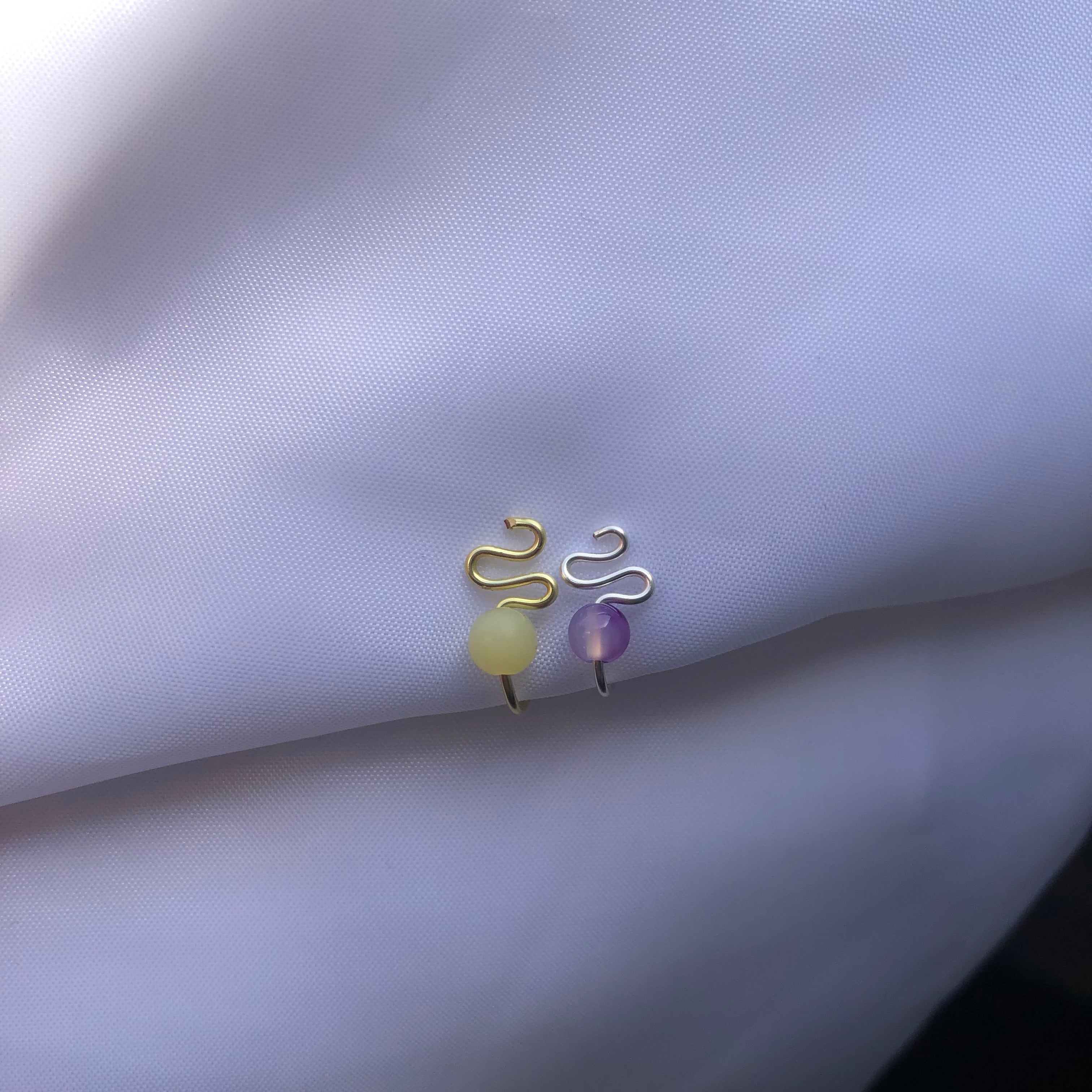 "Mini Spiral" Nose Cuffs (2-Pack)