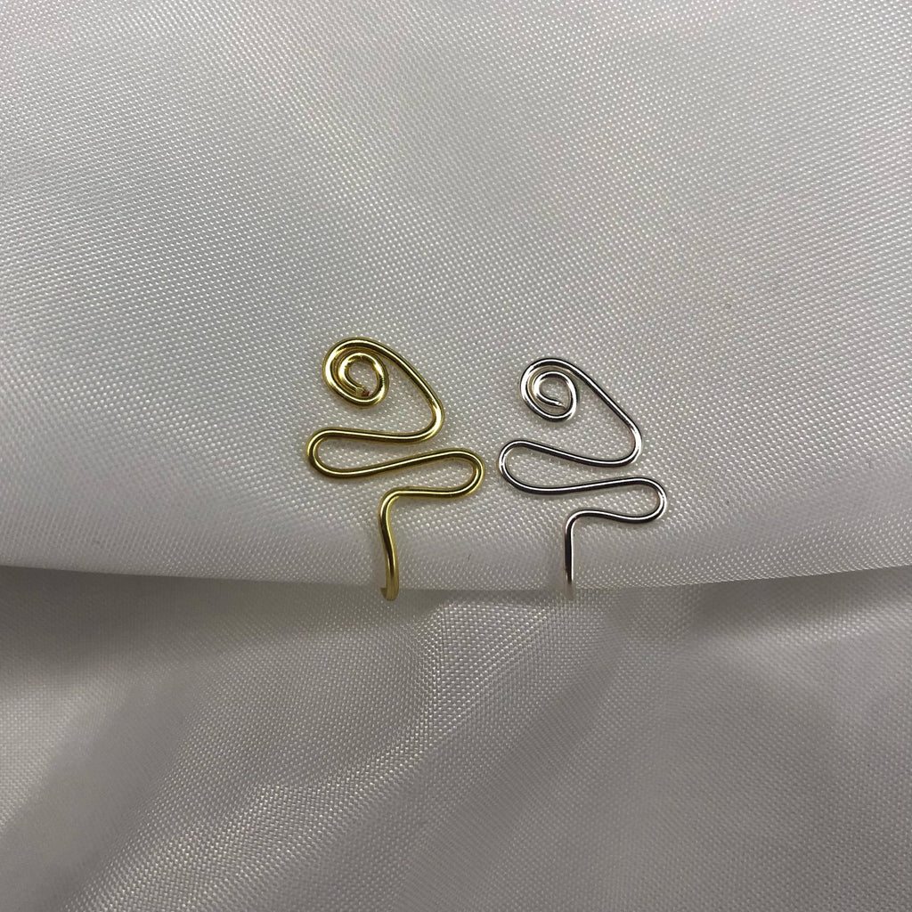 "Spiral no.3" Nose Cuff