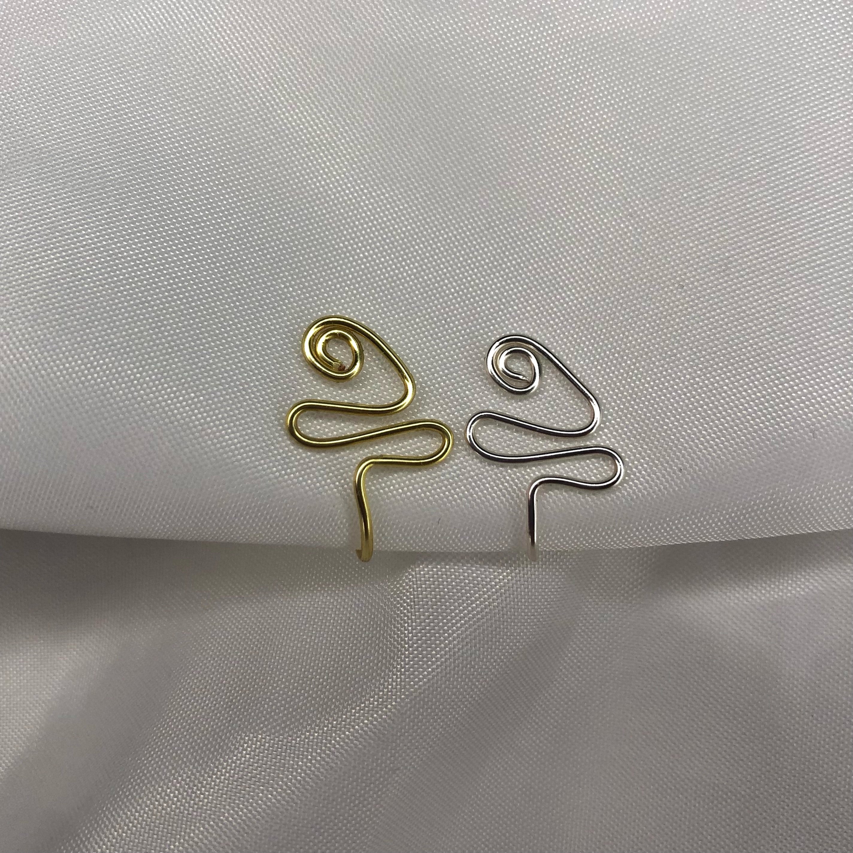 "Spiral no.3" Nose Cuff