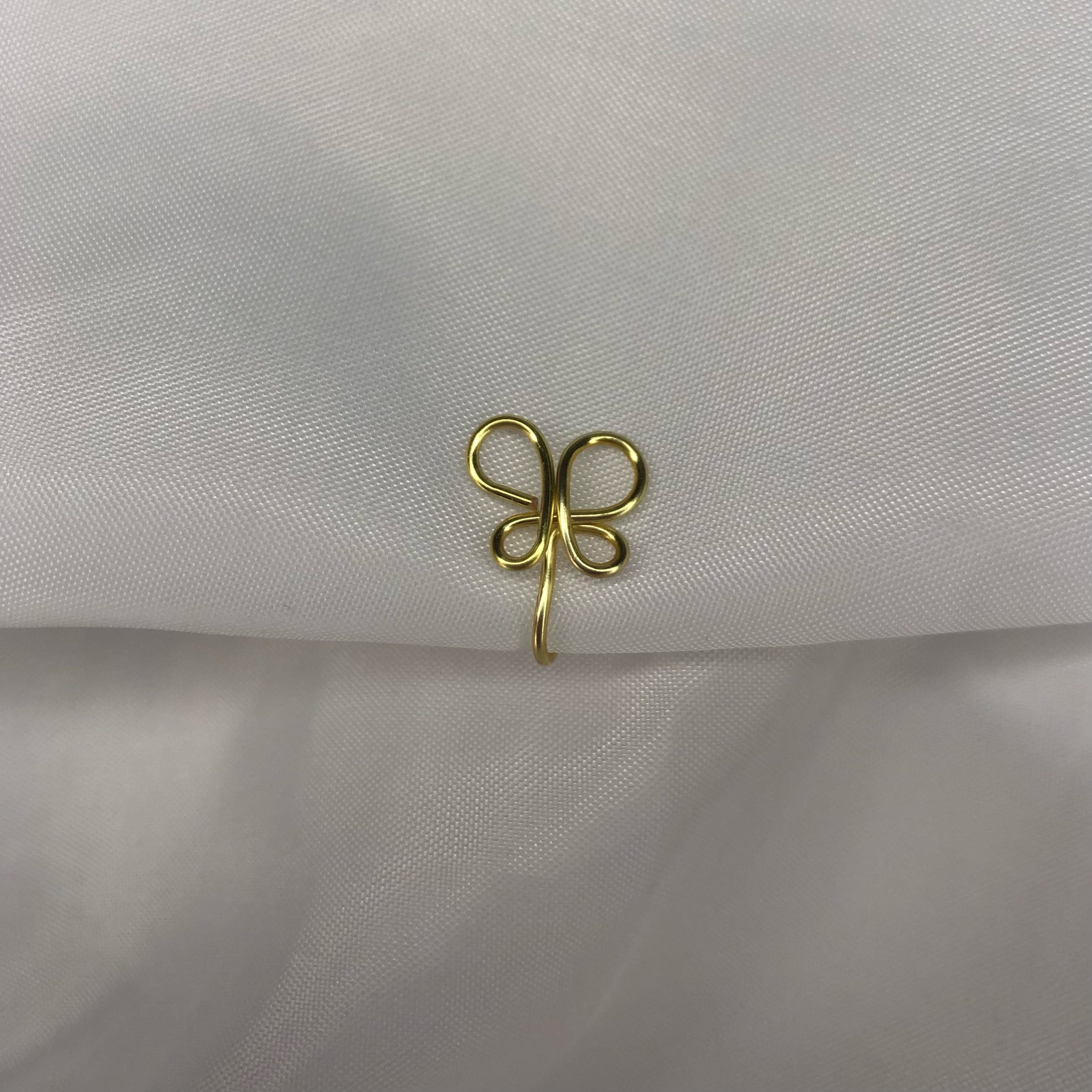 "Butterfly fly away" Nose Cuff
