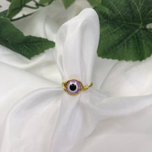 Lade das Bild in den Galerie-Viewer, Evil Eye Wire Ring
