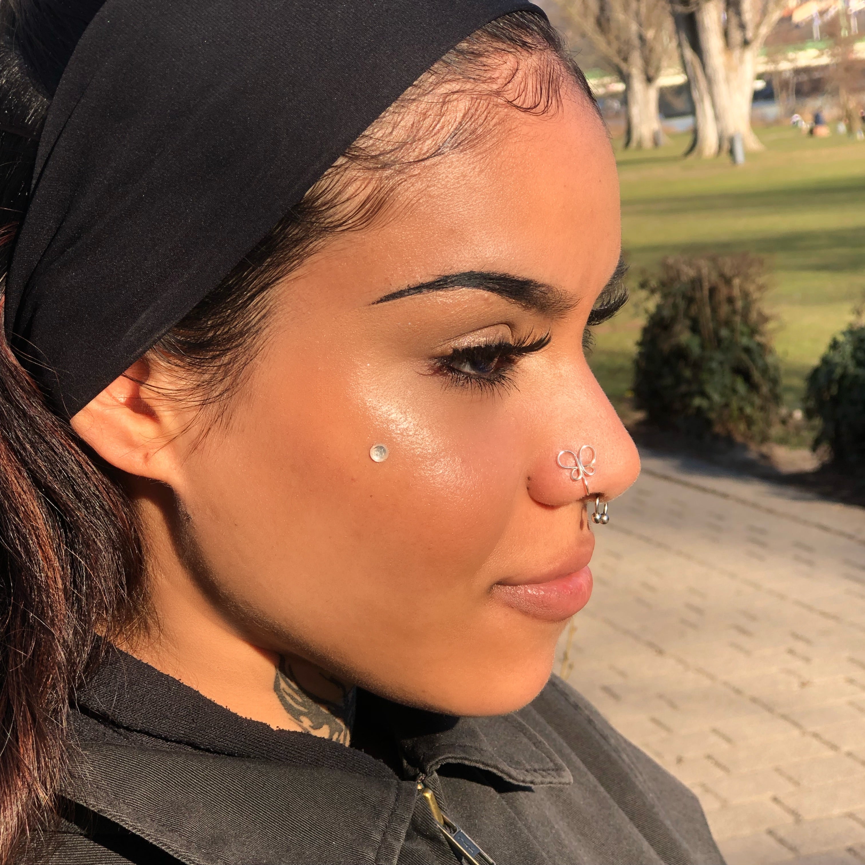 "Butterfly fly away" Nose Cuff