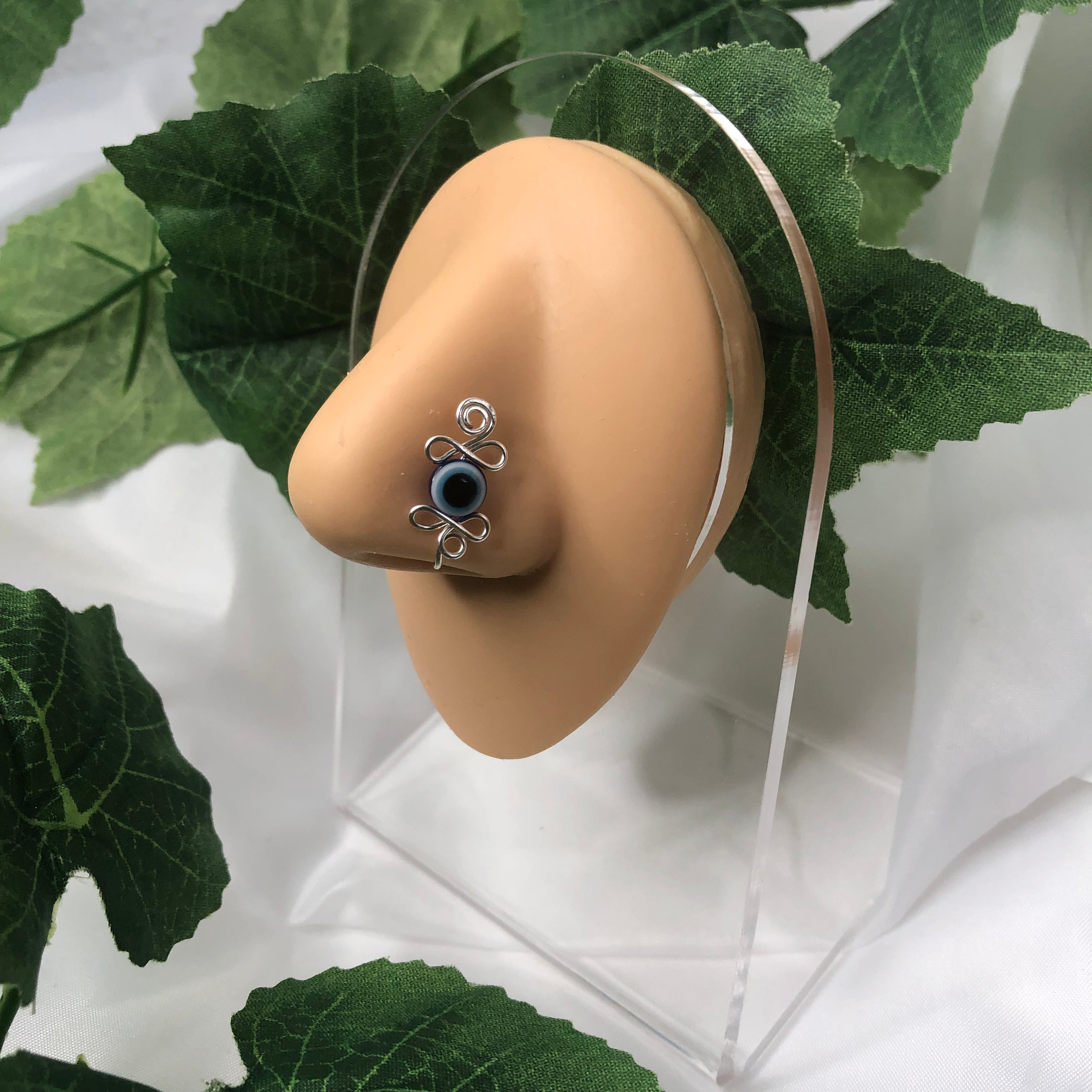 "Evil Eye" Nose Cuff