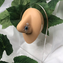 Lade das Bild in den Galerie-Viewer, &quot;Evil Eye&quot; Nose Cuff
