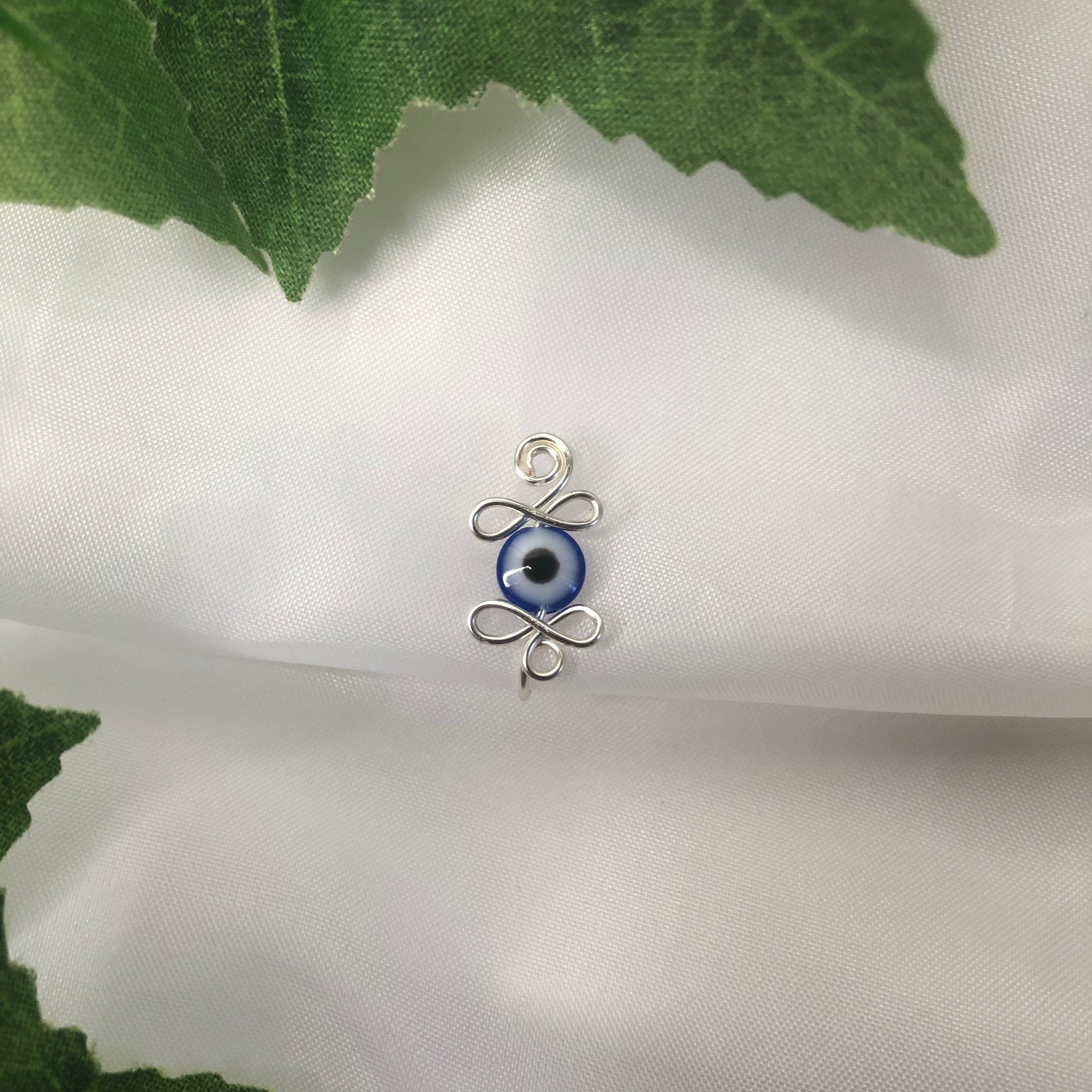 "Evil Eye" Nose Cuff