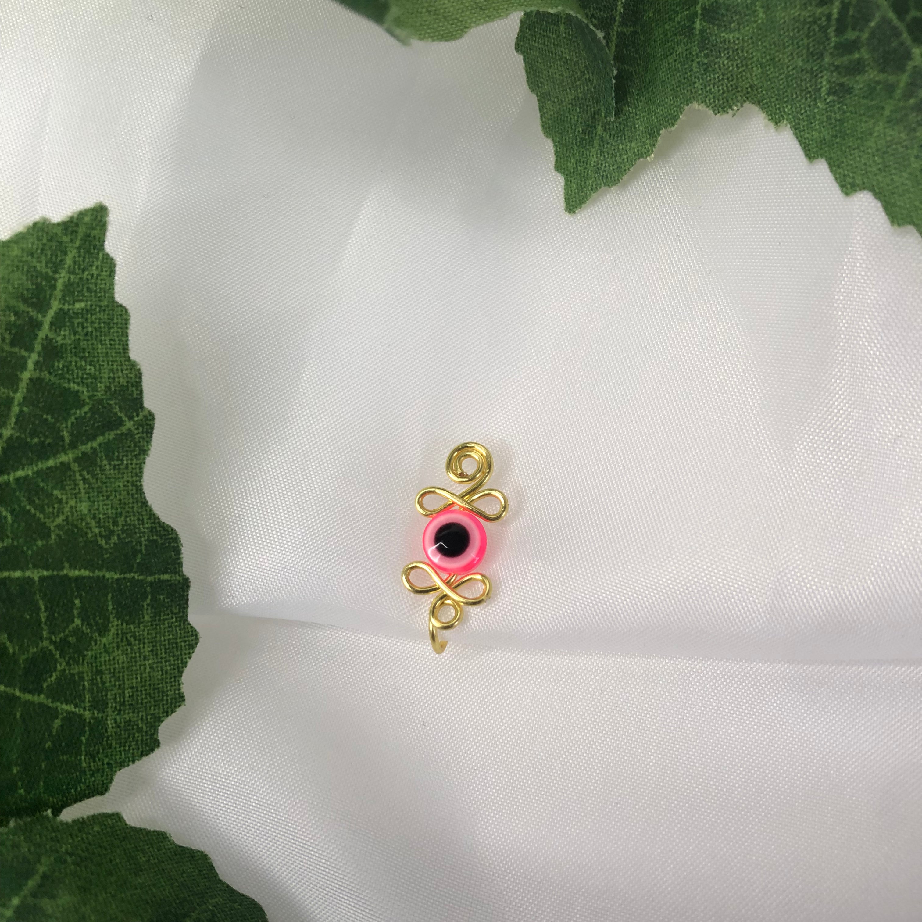 "Evil Eye" Nose Cuff