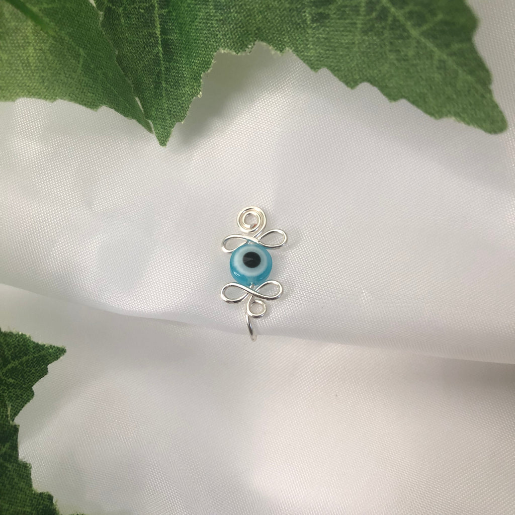 "Evil Eye" Nose Cuff