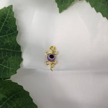 Lade das Bild in den Galerie-Viewer, &quot;Evil Eye&quot; Nose Cuff
