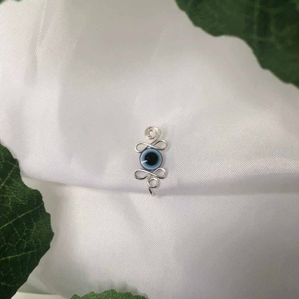"Evil Eye" Nose Cuff