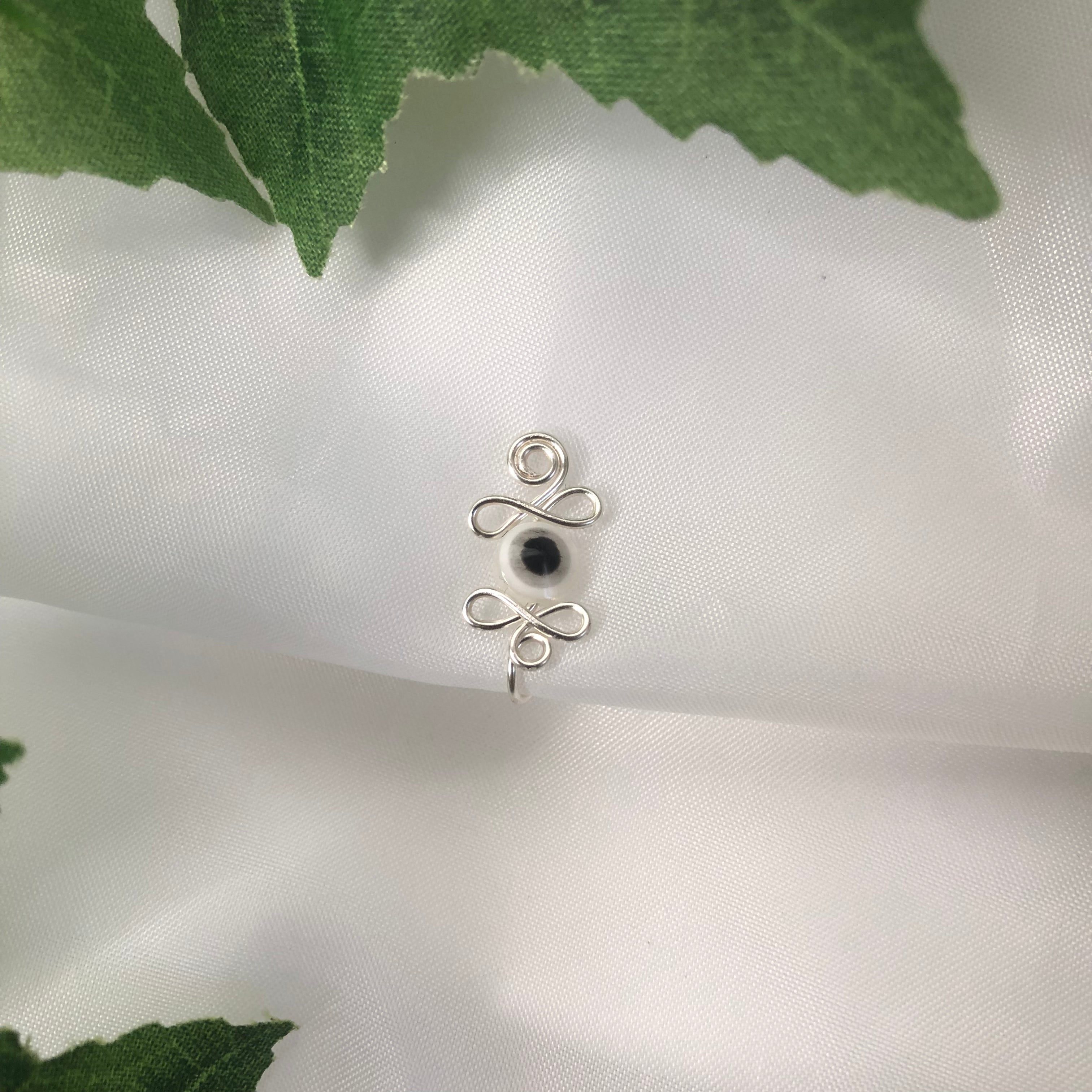 "Evil Eye" Nose Cuff