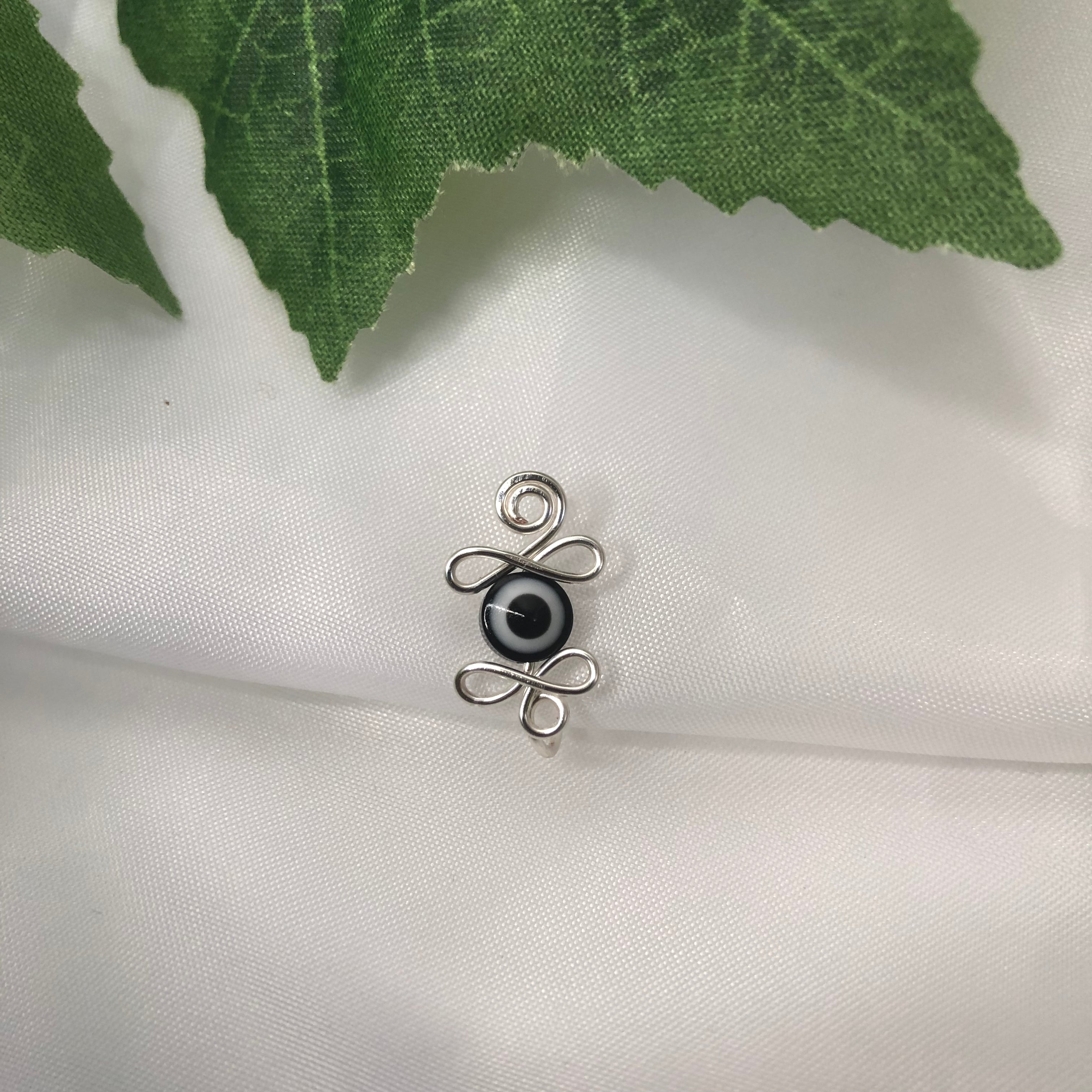 "Evil Eye" Nose Cuff