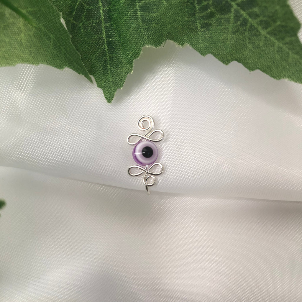 "Evil Eye" Nose Cuff