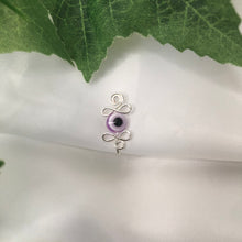Lade das Bild in den Galerie-Viewer, &quot;Evil Eye&quot; Nose Cuff
