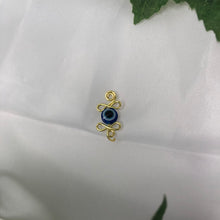 Lade das Bild in den Galerie-Viewer, &quot;Evil Eye&quot; Nose Cuff
