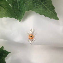 Lade das Bild in den Galerie-Viewer, &quot;Evil Eye&quot; Nose Cuff
