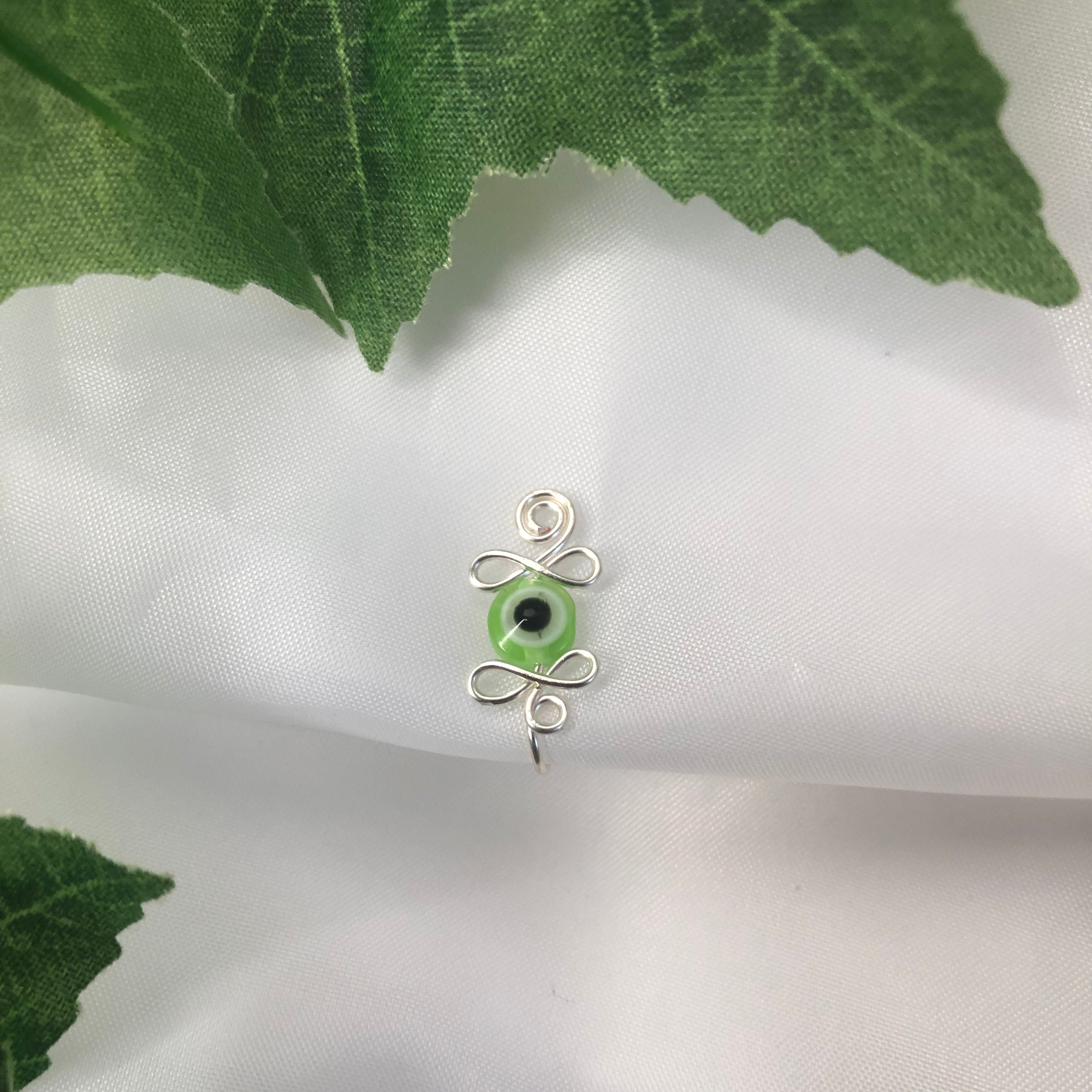 "Evil Eye" Nose Cuff